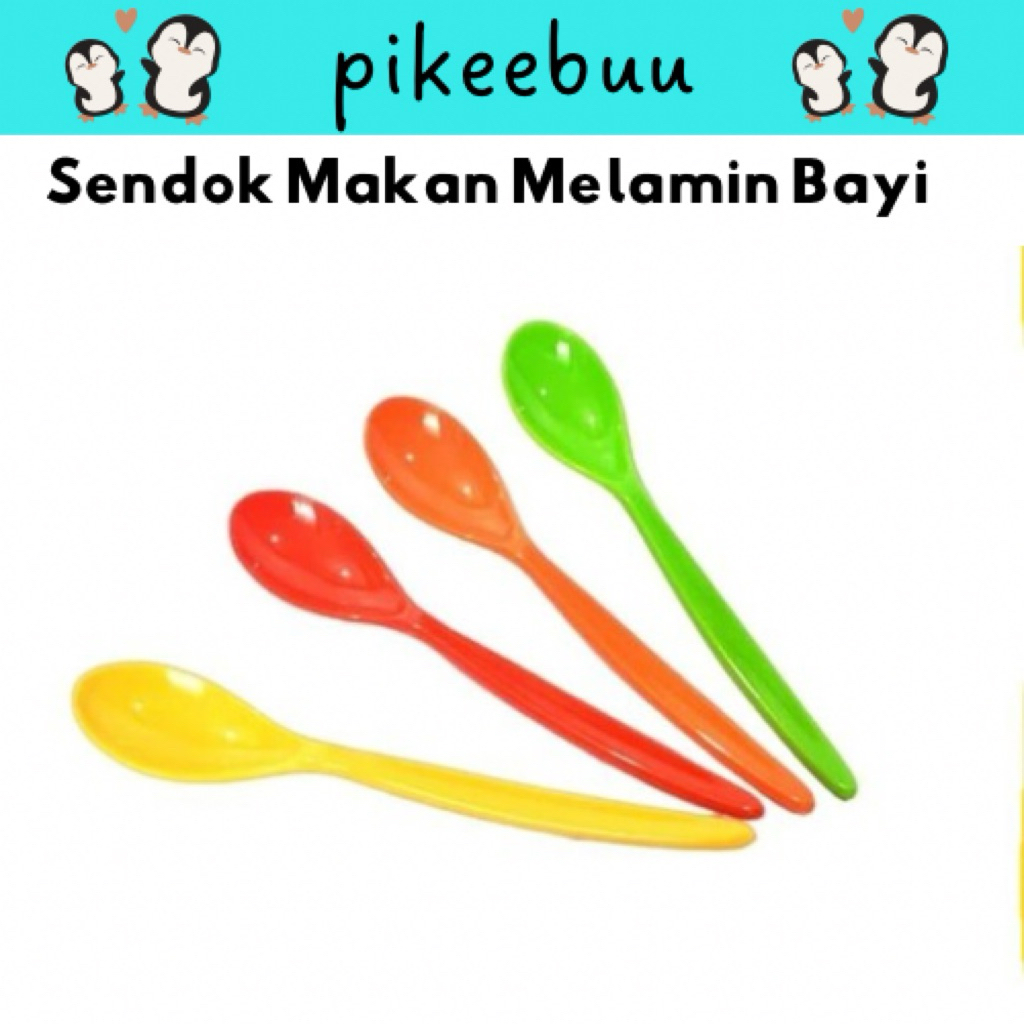 Sendok Melamin Anak /  Sendok Makan Bayi / Sendok Melamin Bayi / Sendok Bayi / Sendok Melamin Kecil