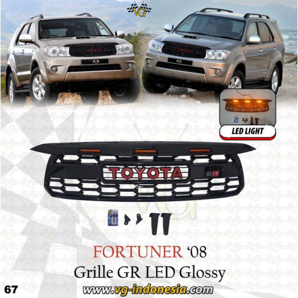 Grill fortuner 2008-2009-2009-2011