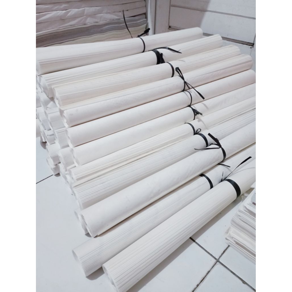 Kertas Layangan Litho Printing Ukuran 60x60 cm 1 Kebet Geblus Harga 1 Ikat Isi 50 Lembar gelasan bal