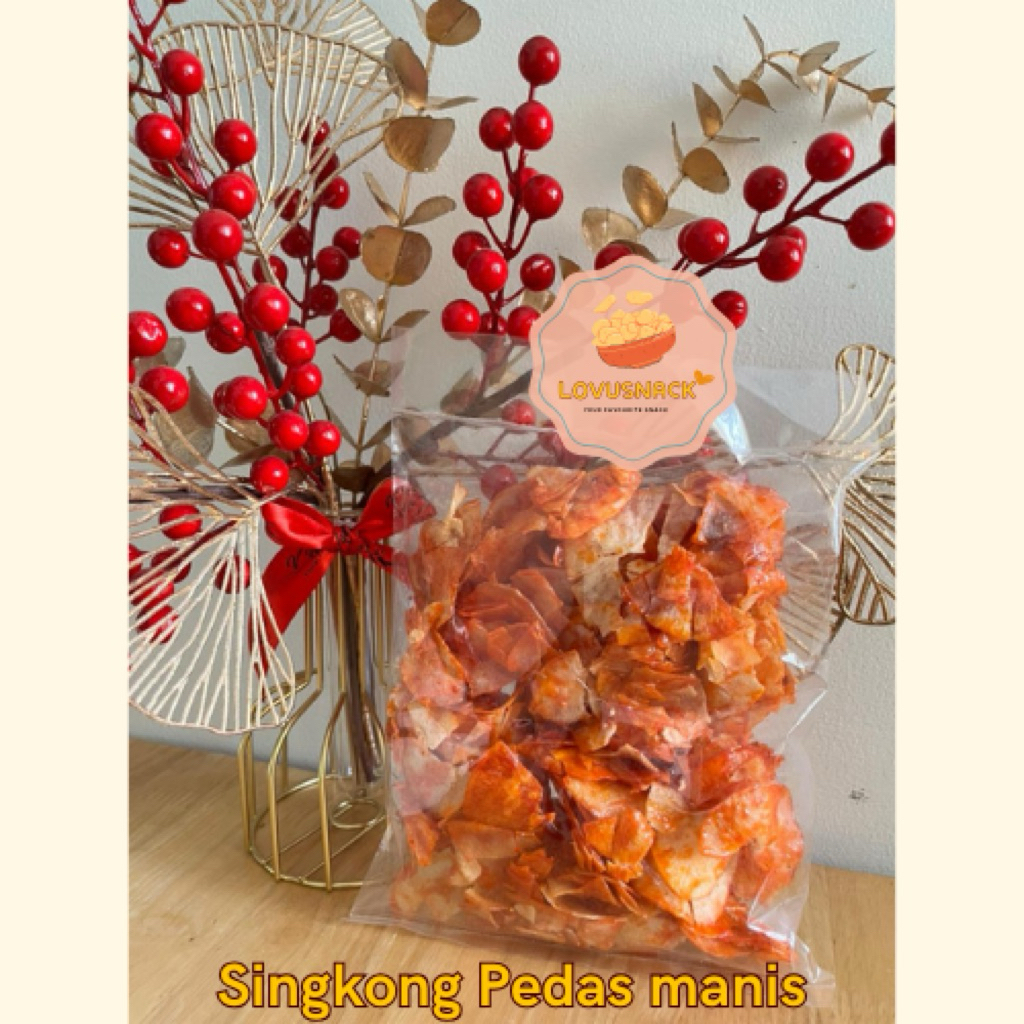 

Singkong Pedas Manis by Lovusnack - Gurih & Renyah!