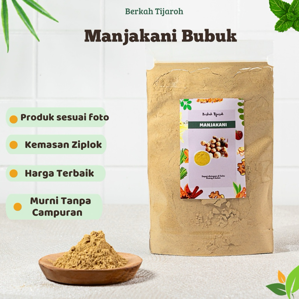 

Manjakani Bubuk Rapet Wangi Murni Tanpa Campuran