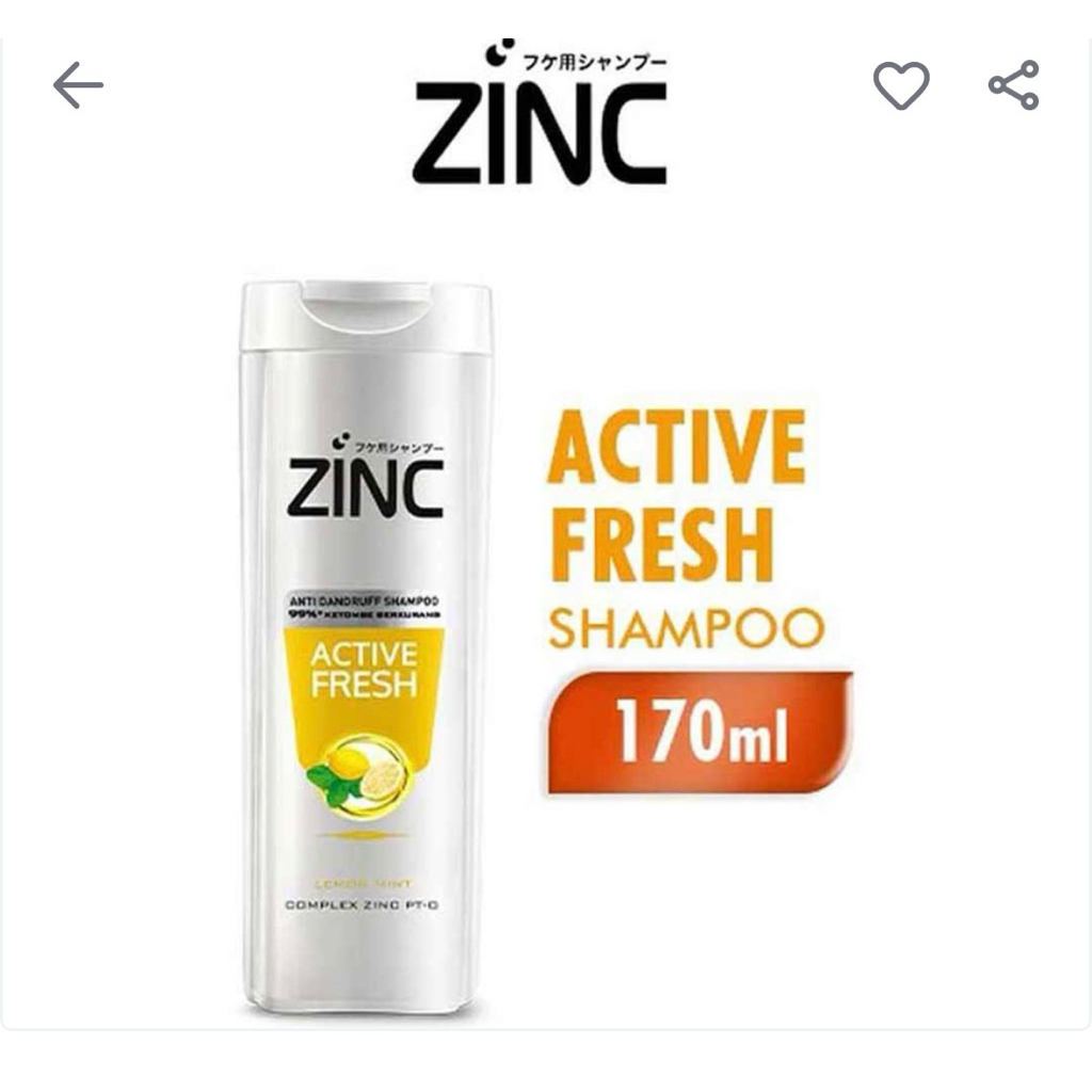 Zinc Shampoo 170ml