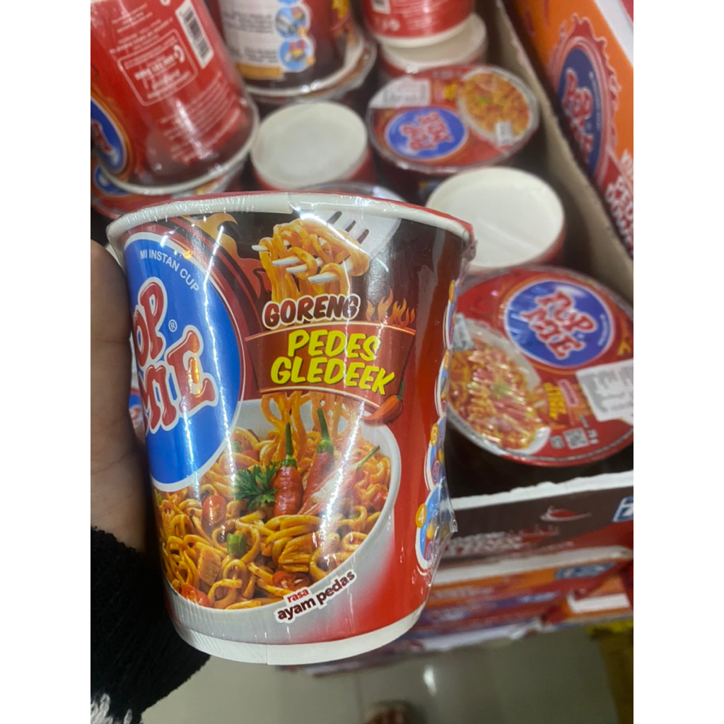 

Pop Mie Goreng Pedes Gledek 75gr 1 Karton - 12 pcs Noodles