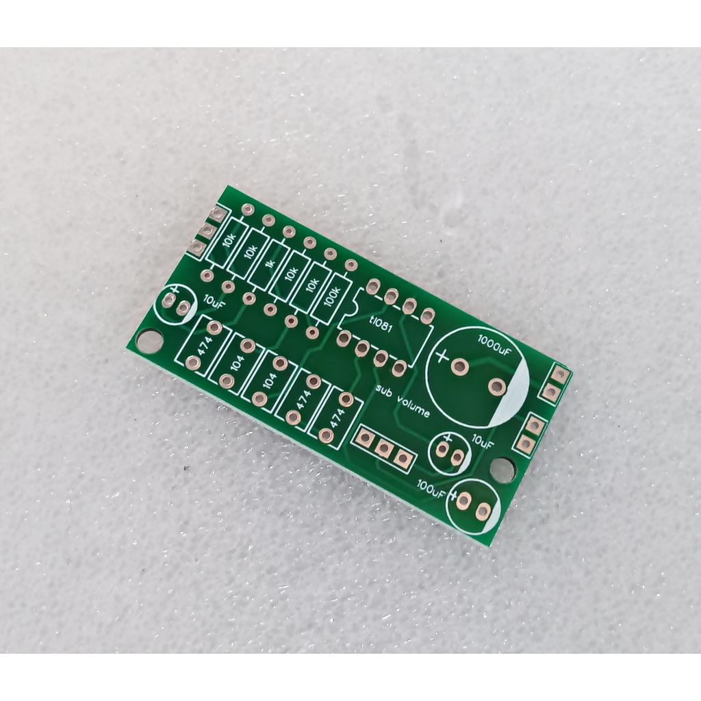PCB Filter Subwoofer Penguat TL081