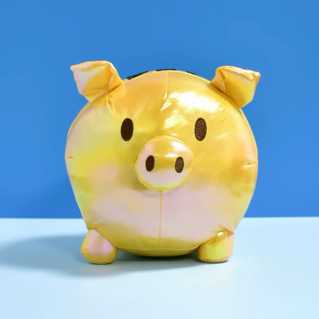 BONEKA BABI SQUID GAME LIMITED EDITION EMAS LUCU GEMOY SISTER HONG