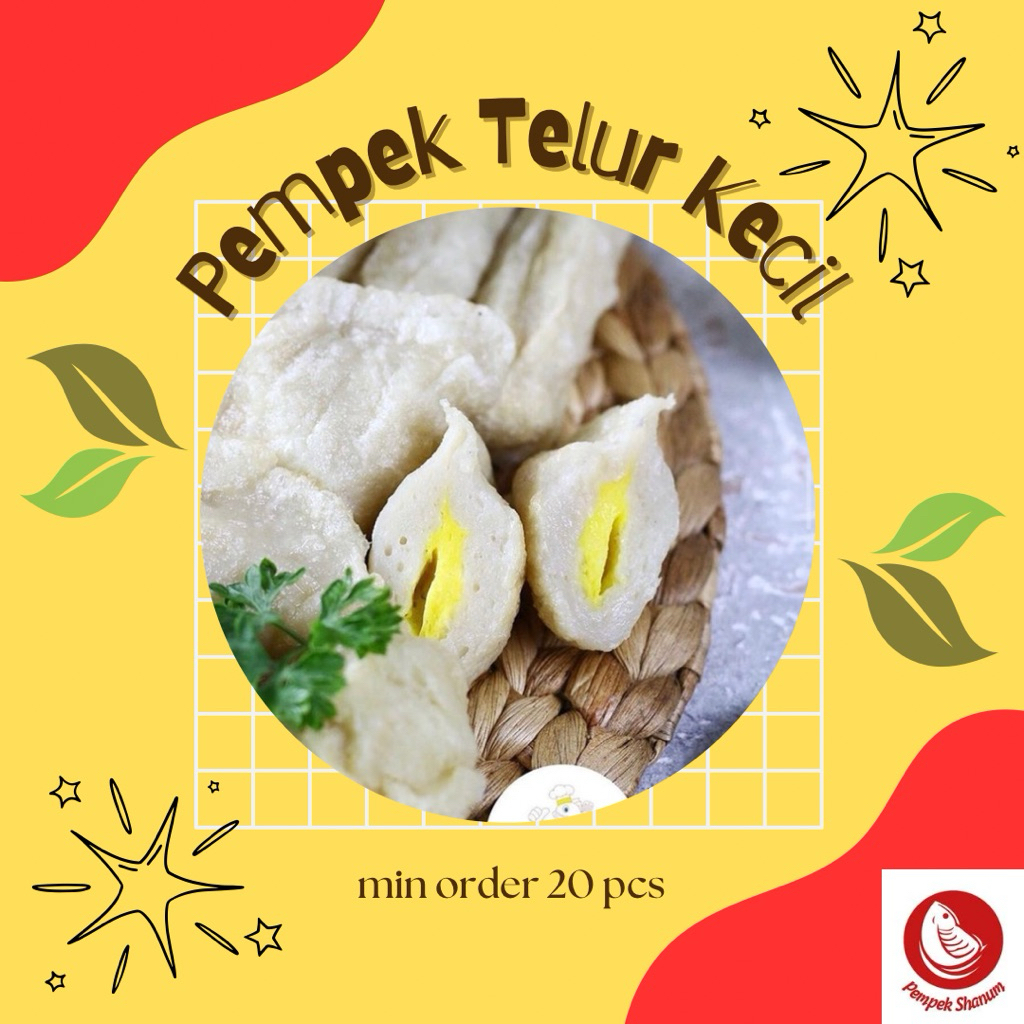 

PEMPEK TELOR KECIL ASLI PALEMBANG + CUKO KENTAL