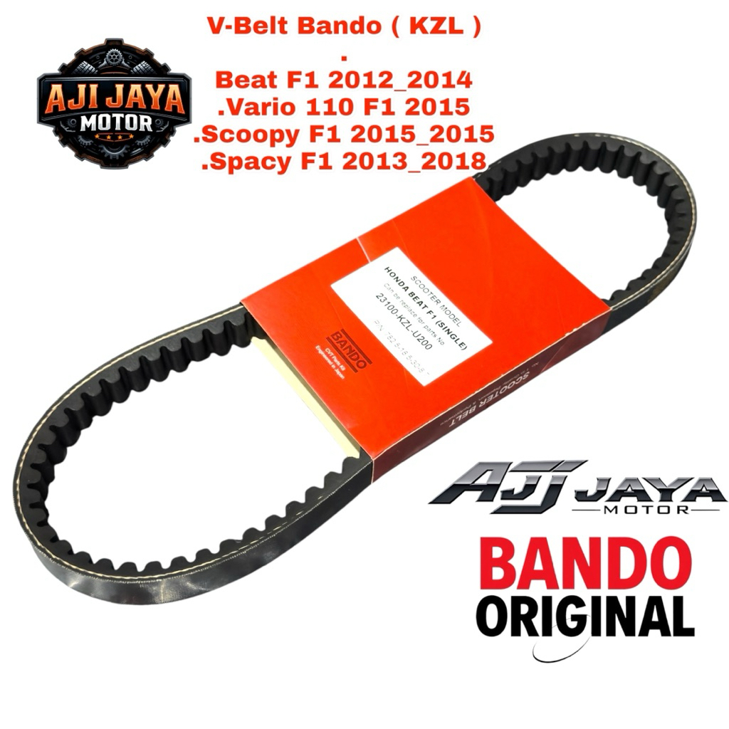 Bando V-Belt Beat Fi Scoopy Fi Vario 110 Fi Spacy Fi ( BANDO ORIGINAL )