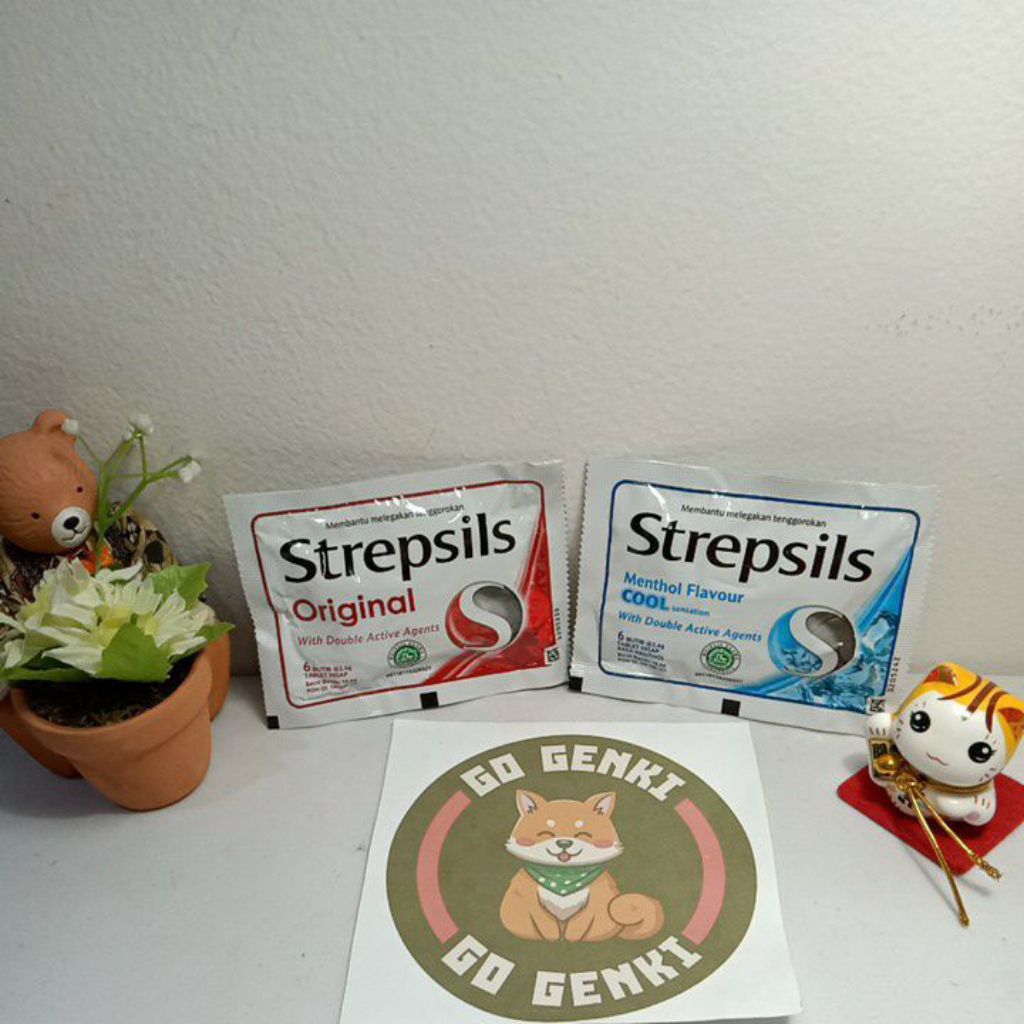 

Permen Strepsils Tablet Hisap 6Butir Melegakan Tenggorokan