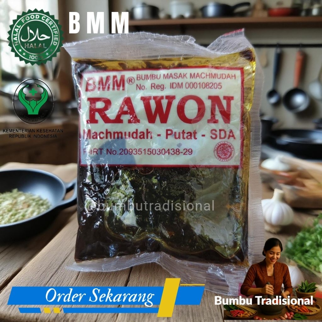 

BMM - BUMBU RAWON - BUMBU MASAK MACHMUDAH - BUMBU MASAK INSTAN