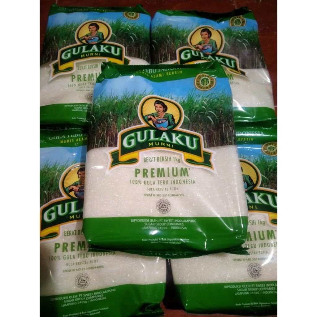 

Gulaku Putih Hijau Premium 1 kg