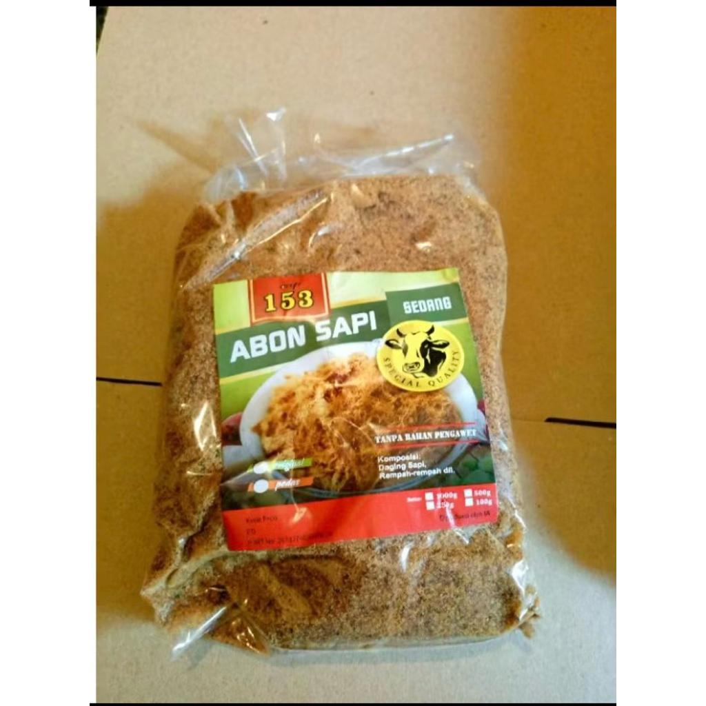 Abon Sapi Manis 250gram ||Abon Special ||Abon Daging Sapi