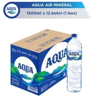 

AQUA Air Mineral 1500ml (12 botol)