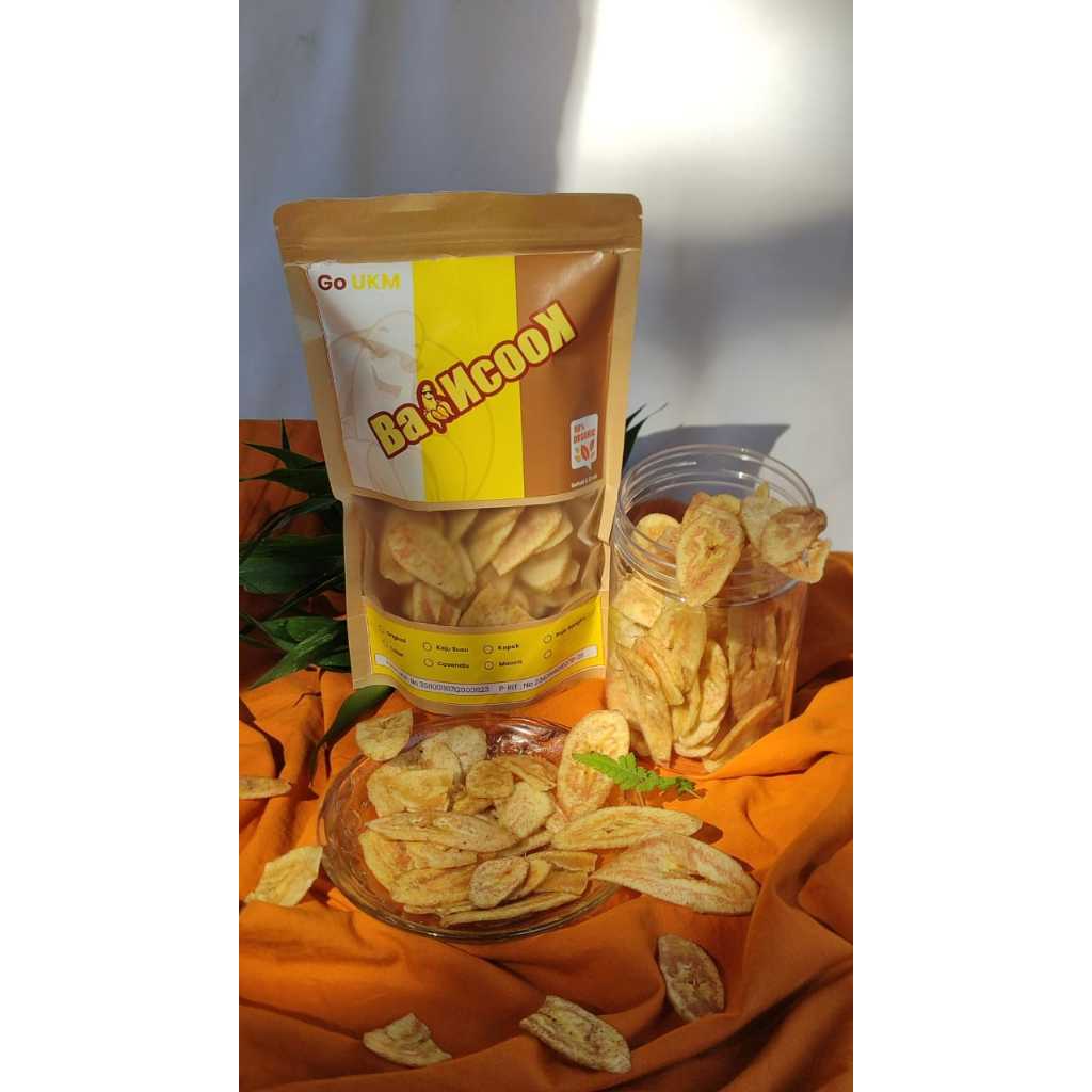 

200 gram Premium Raja Nangka Keripik Pisang Original BaNCOOK