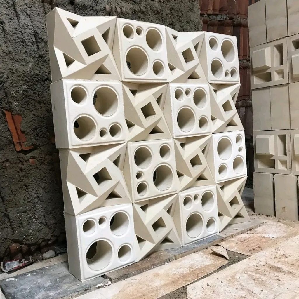 ROSTER BETON LOSTER MINIMALIS ROASTER ventilasi udara hiyasan rumah