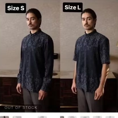 (JUAL RUGI) Samamu Ikat shirt Long/Short Heymale X Heylocal Original Baju Koko Raya