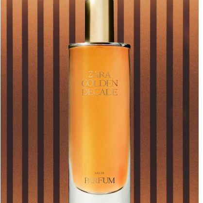 PARFUM ZARA WANITA GOLDEN DECADE ORIGINAL EDP
