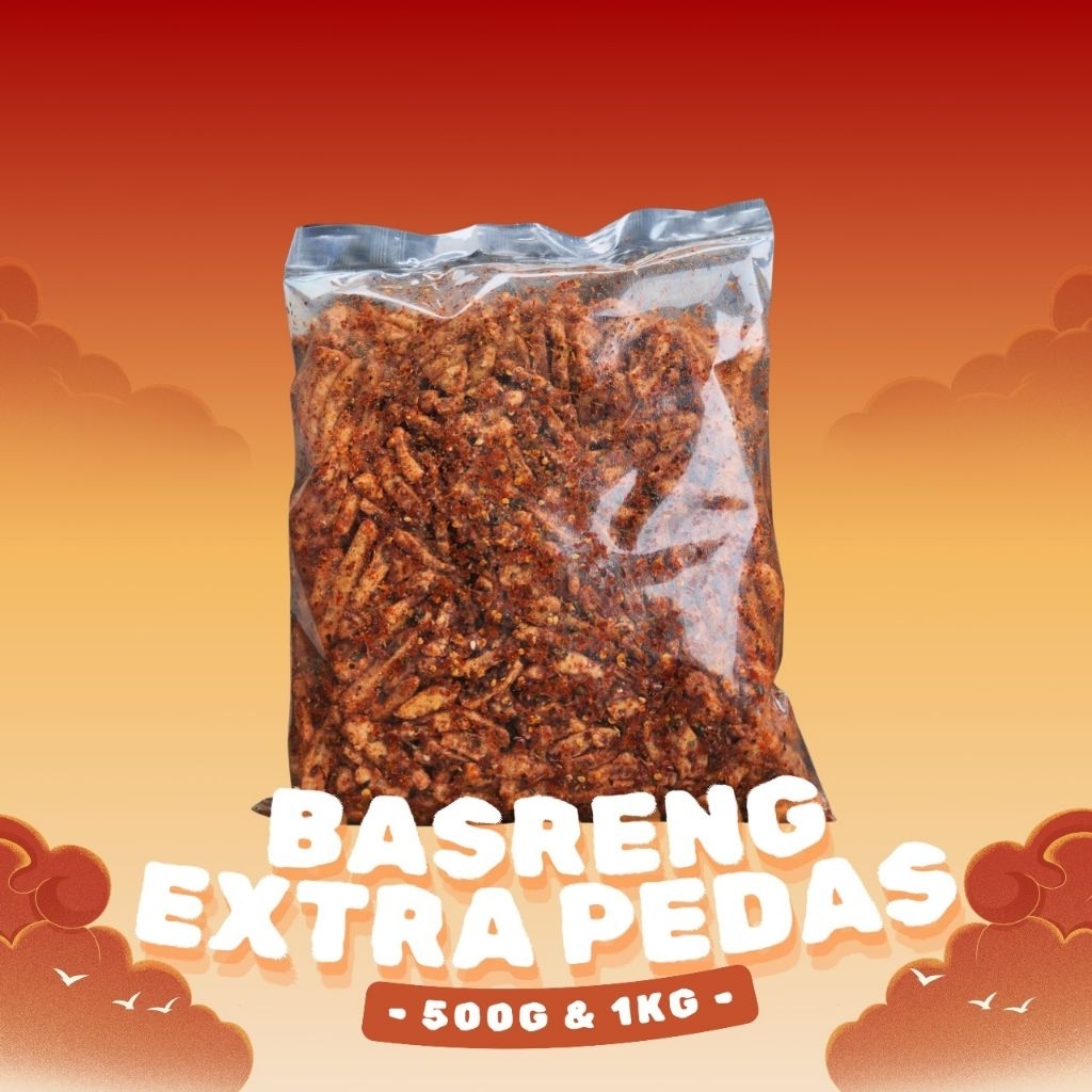 

BASRENG PEDAS VIRAL DAUN JERUK 1KG RASA ORIGINAL DAUN JERUK PEDAS EXTRA PEDAS CEMILAN VIRAL GRATIS ONGKIR