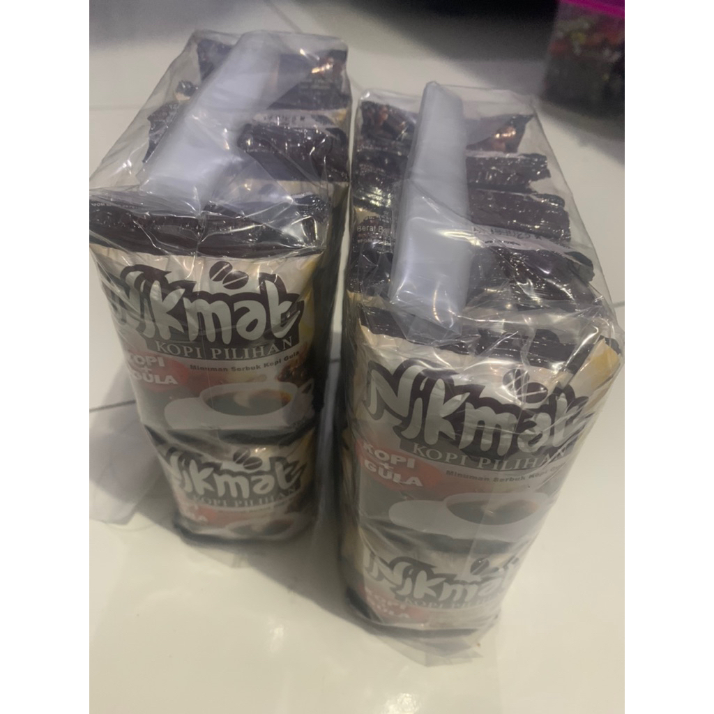 

Kopi Nikmat + Gula, 1 renceng 10pcs(25g)