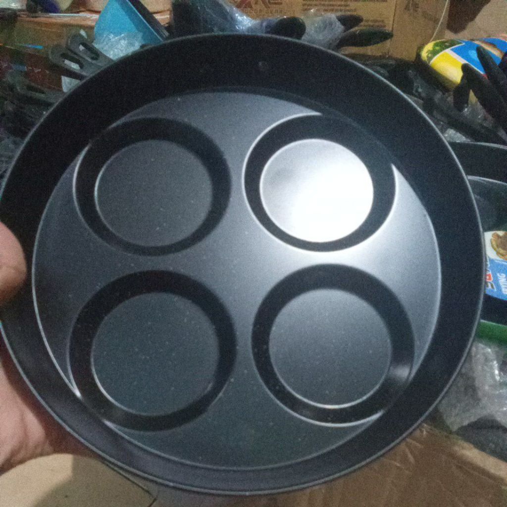 

CEPLOKAN TELUR warna warni Tanpa Gagang / Penggorengan telur Tanpa Gagang Sisa Pabrik