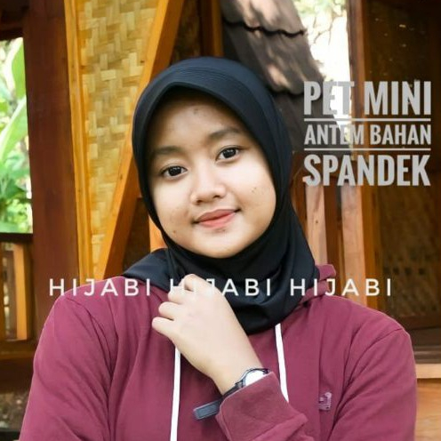 Snada - Bergo Sport Pet Kecil Mini Spandek Premium Tebal Hijab Instan Kerudung Olahraga