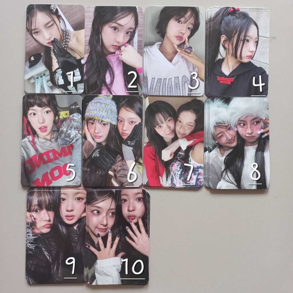 (Ready Stock) Photocard Official Kiiikiii Uncut Gem Digging Version Kya Haum Sui Jiyu Leesol