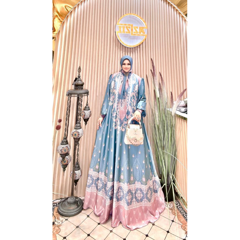 SET GAMIS DRESS AZIZIL TERBARU