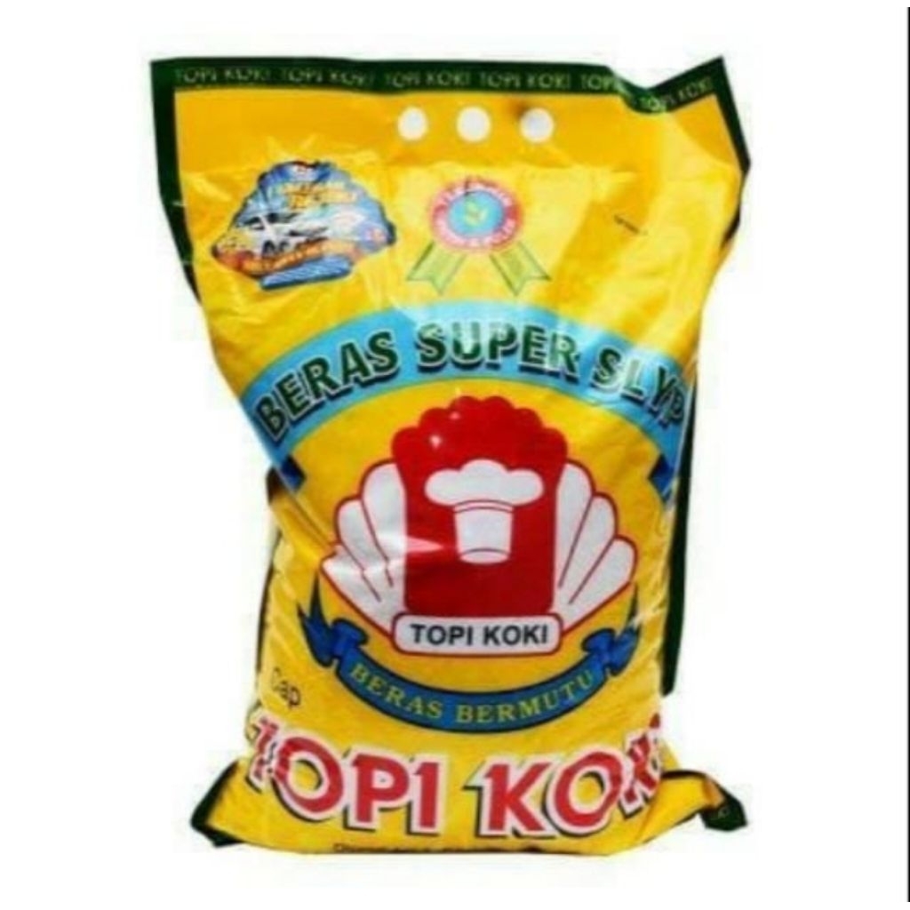 

Beras Ramos Premium Cap Topi Koki 5 kg