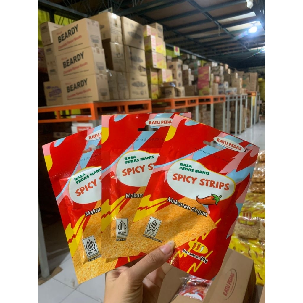 

spicy strips latio (1karton isi 6pck,1pck isi 20pcs)20g