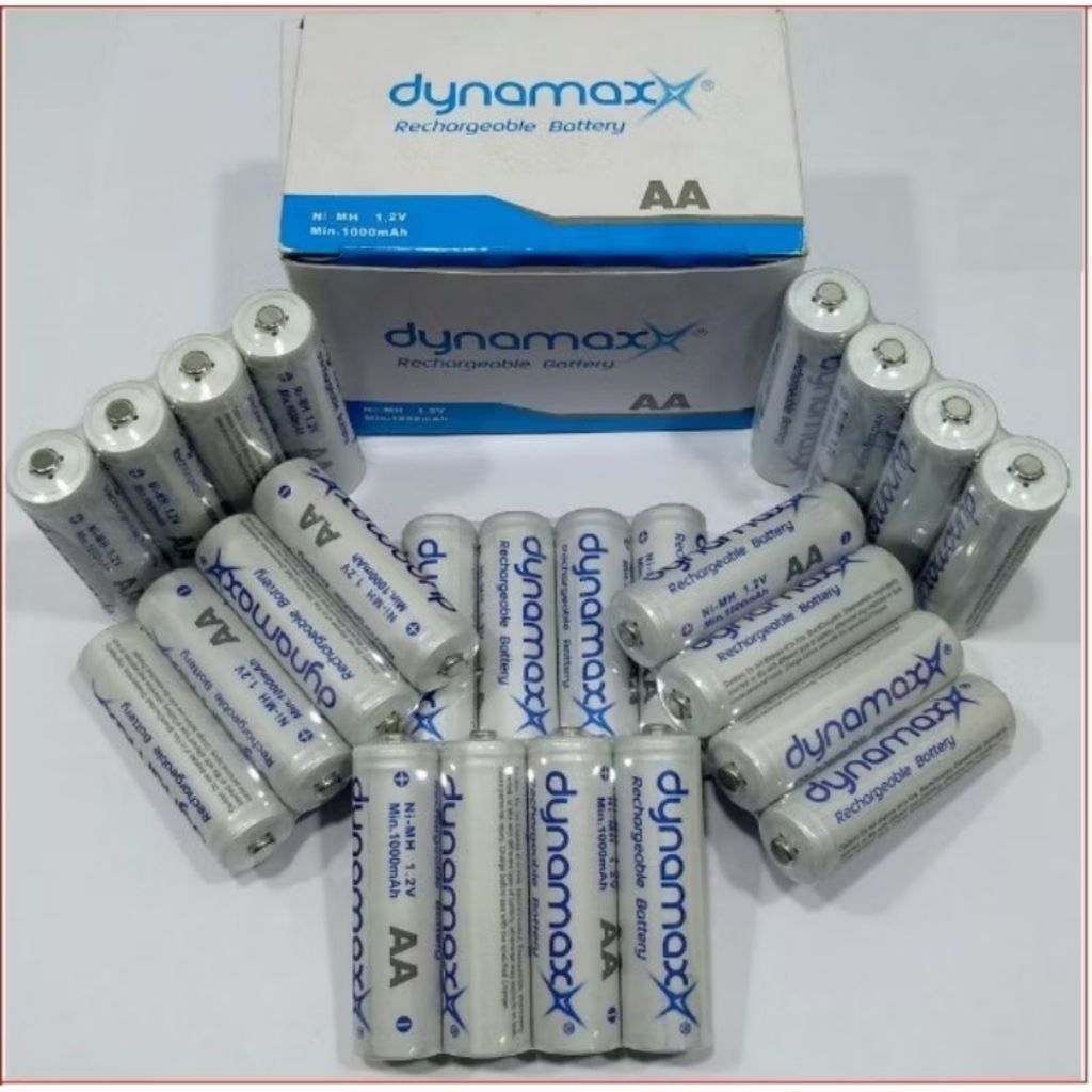 Baterai Charger AA DYNAMAX isi Ulang A2 1.2VOLT Original Dynamax
