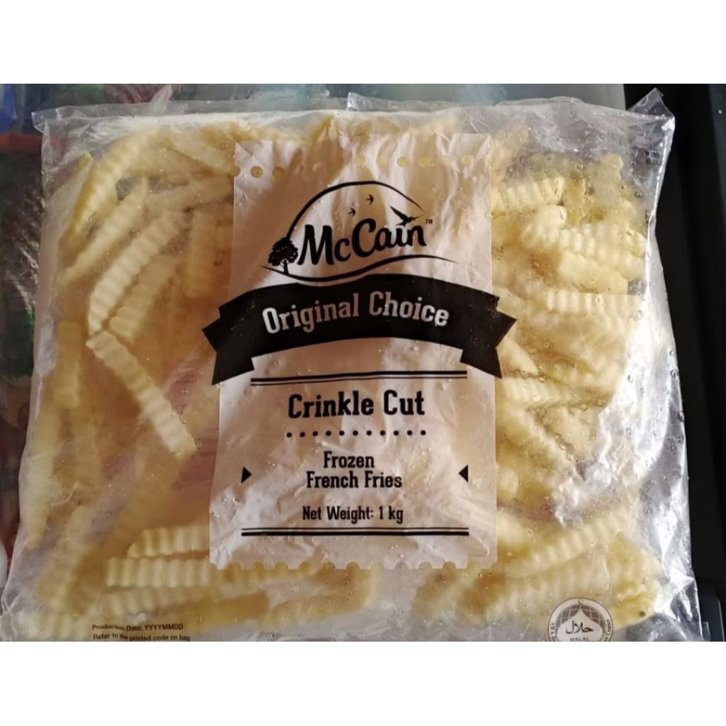 

KENTANG CRINKLE CUT 1KG