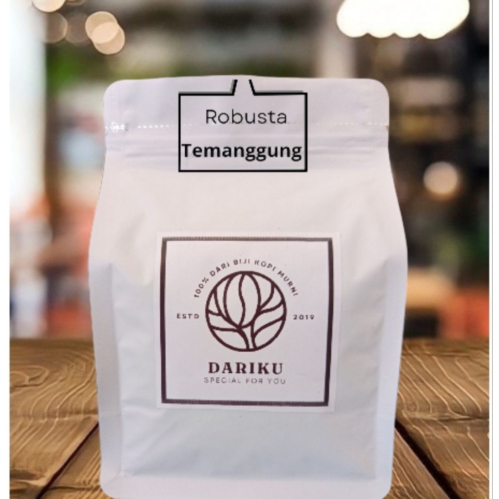 

Kopi murni DARIKU/Robusta Temanggung