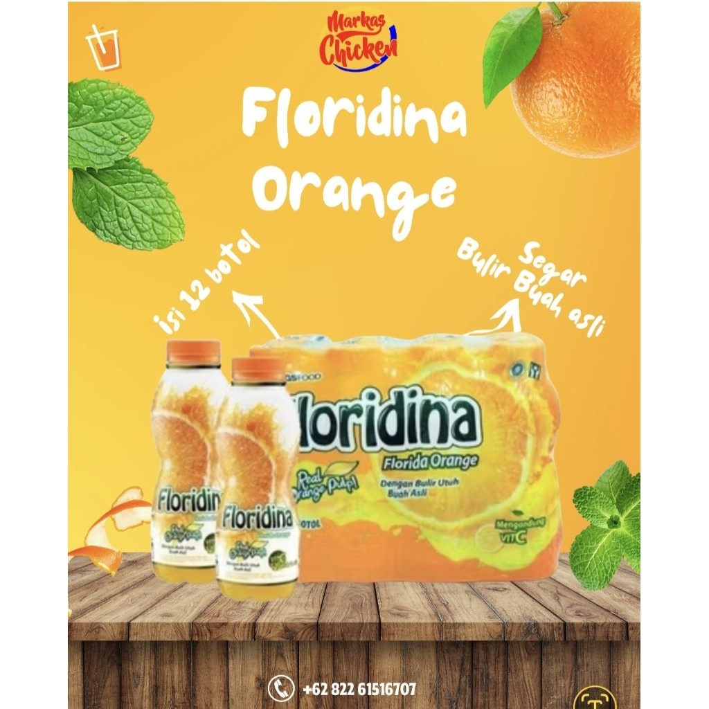 

Floridina Orange 350ml isi 12pcs
