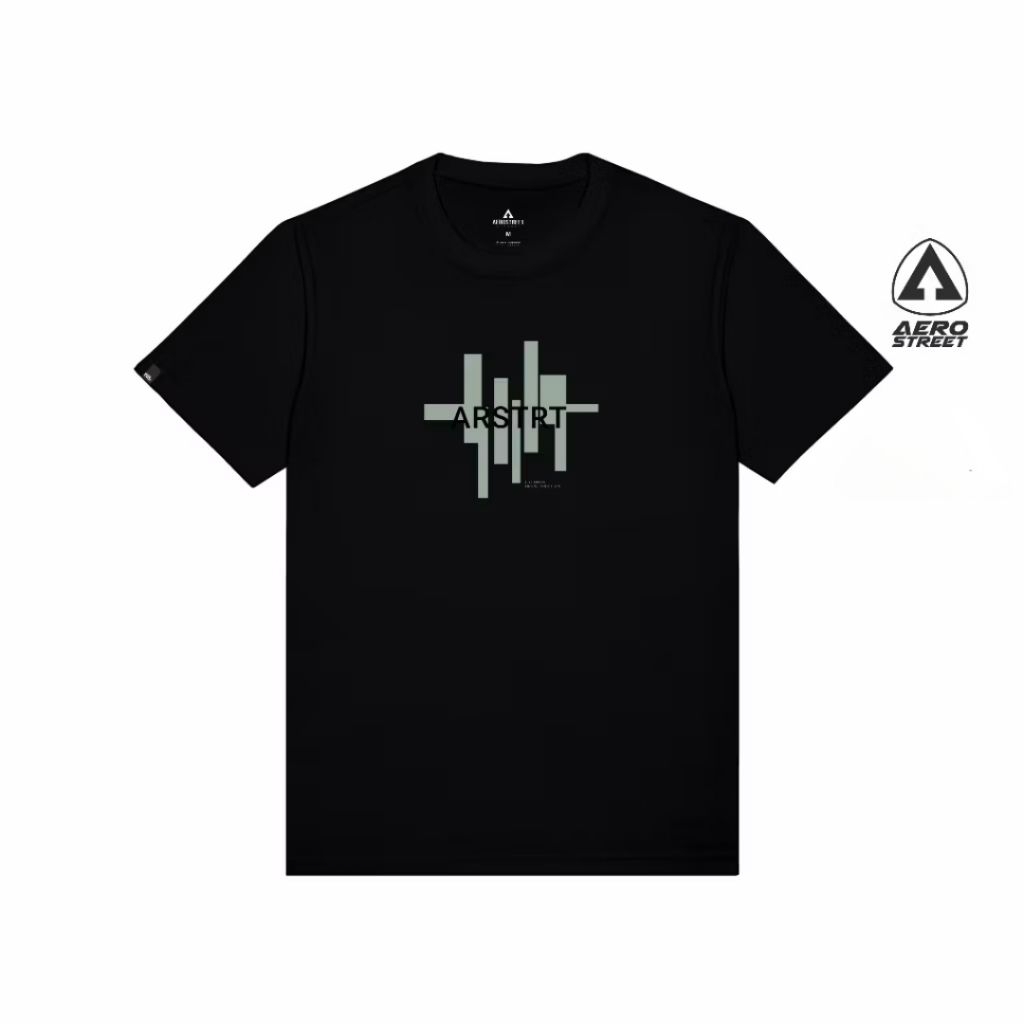 Kaos Hitam Aerostreet Original