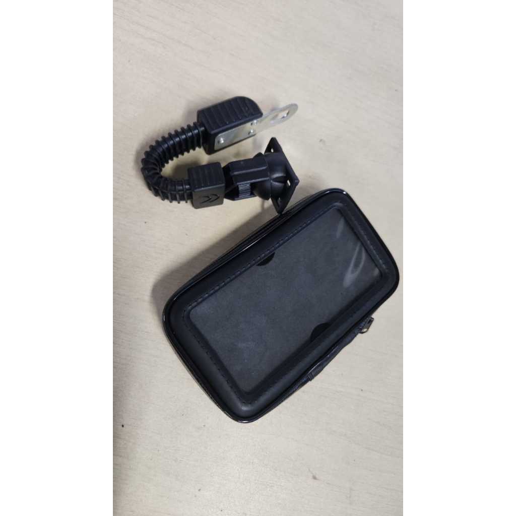 HOLDER HP PEGANGAN Handphone SEPEDA MOTOR SPION WATERPROOF ANTI AIR