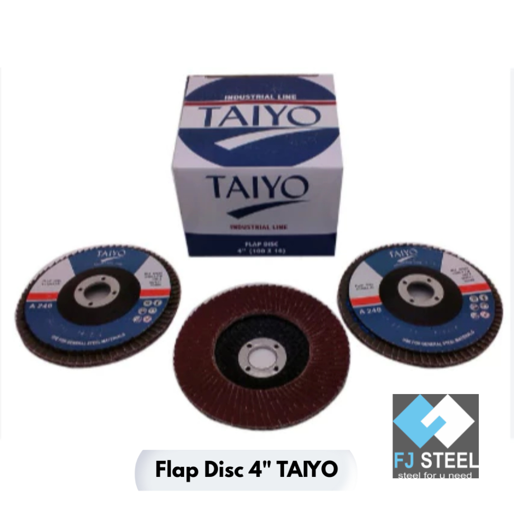 FJ - Flap Disc 4" TAIYO/ AMPLAS SUSUN TAIYO 4 INCH Gerinda 4 Inch Grit 120 180