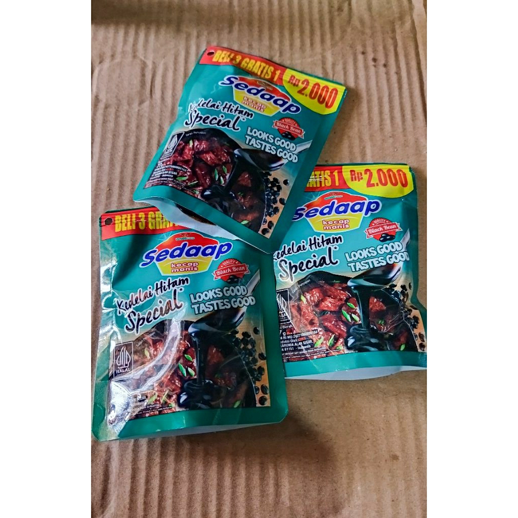 

PAKET HEMAT 10 KECAP SEDAP MANIS | kemasan 2000