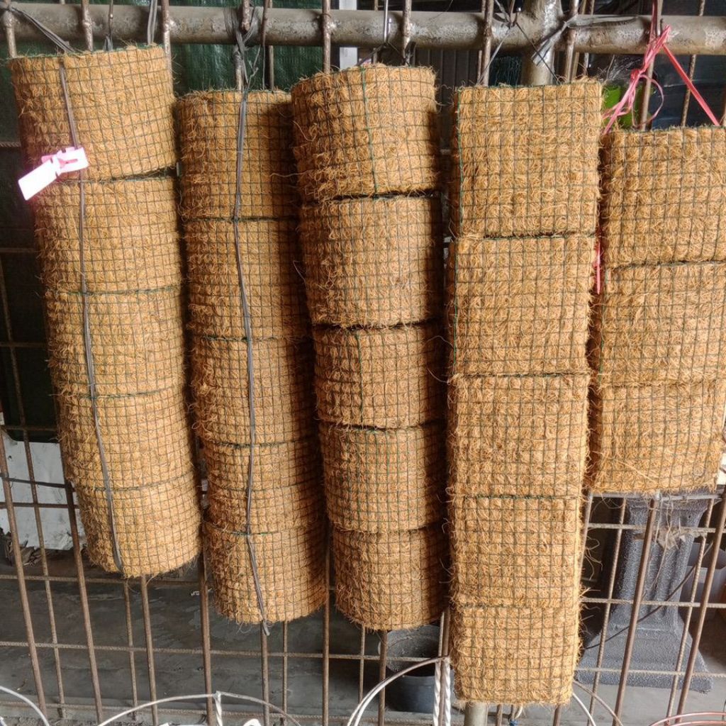 Pot anggrek sabut kelapa/pot tempel anggrek