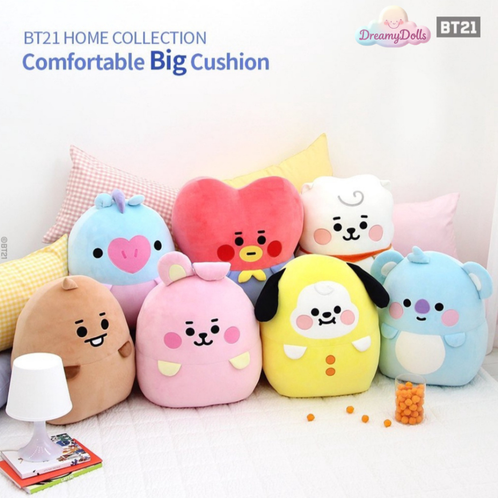 DreamyDoll's Bantal Boneka Korea BT21 Bulat Mini Charm