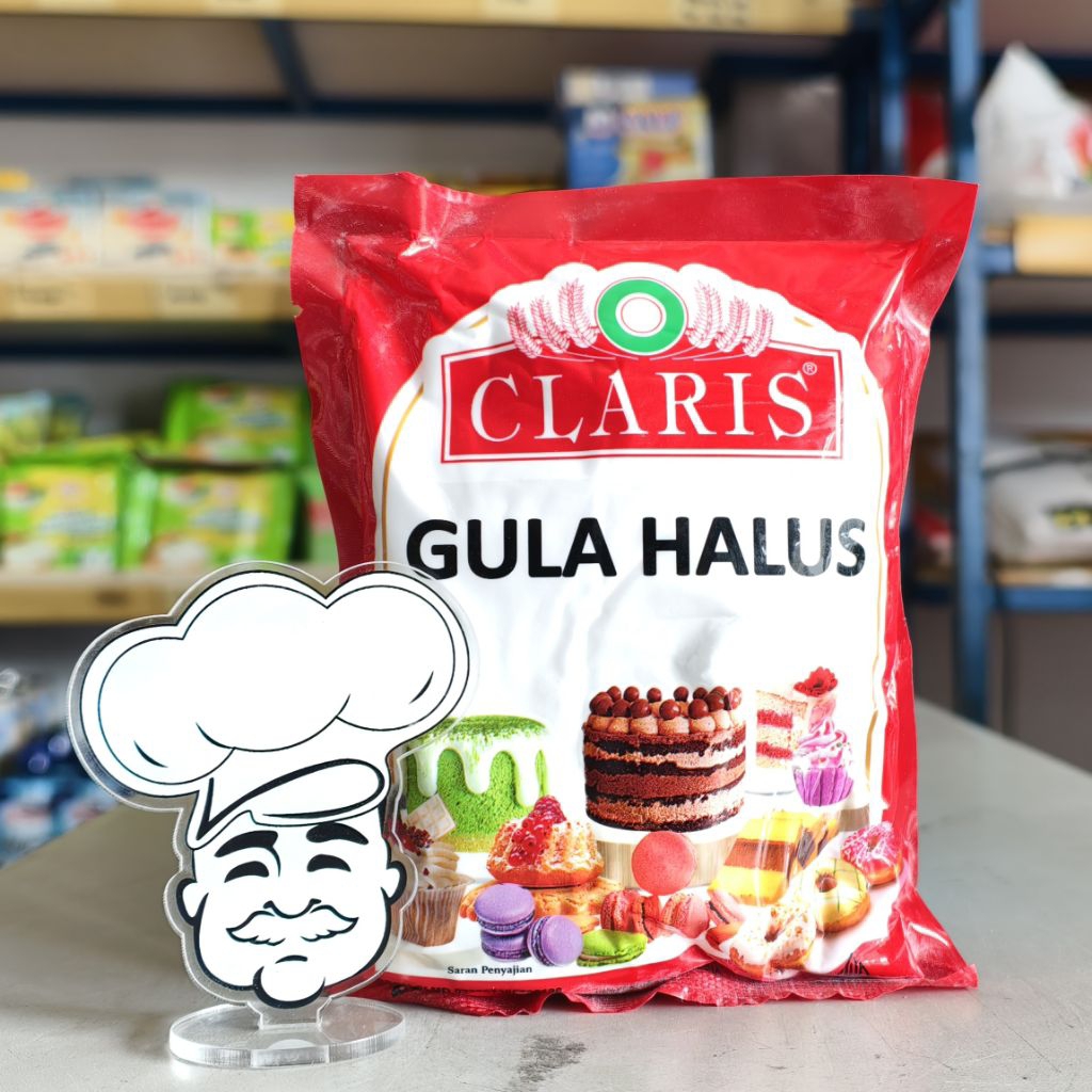 

Gulus Claris Merah 250Gr / Gula Halus / Tepung Gula