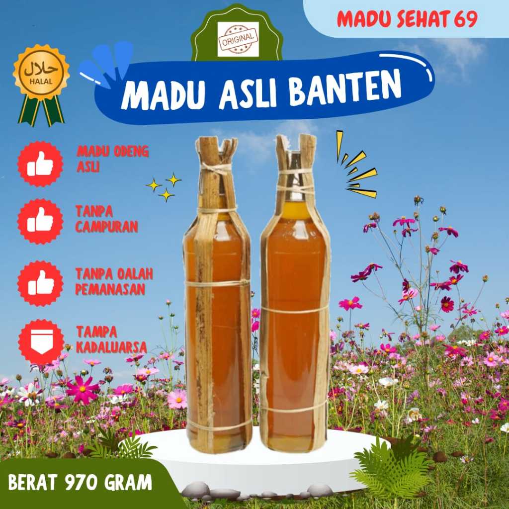 

[COD] Promo: Madu Asli Banten / Madu Odeng Murni Super, menurunkan berat badan & kolestrol