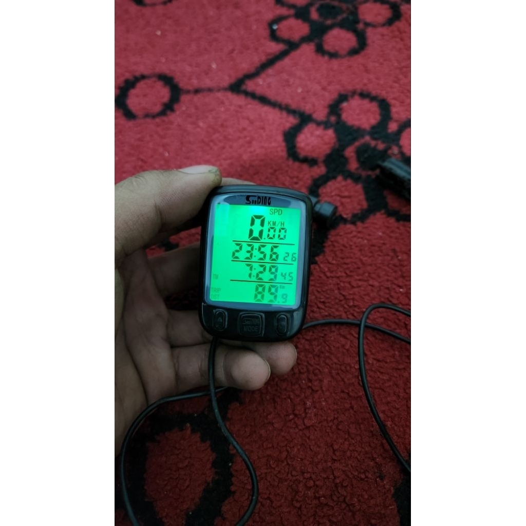 Spedometer sepeda untuk MTB / sepeda gunung / sepeda balap  / Roadbike (pengukur kecepatan sepeda)