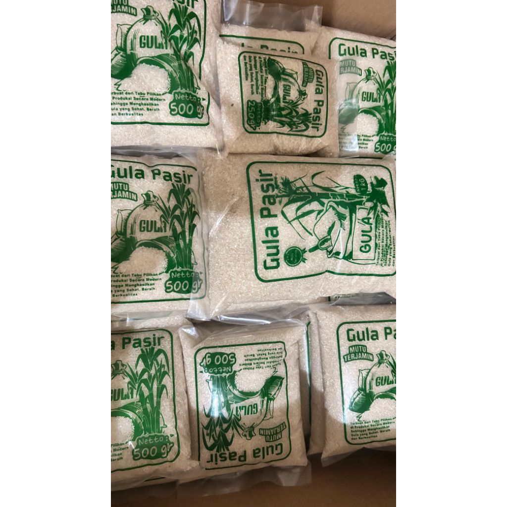 

Gula Pasir Putih 250g 500g 1000g