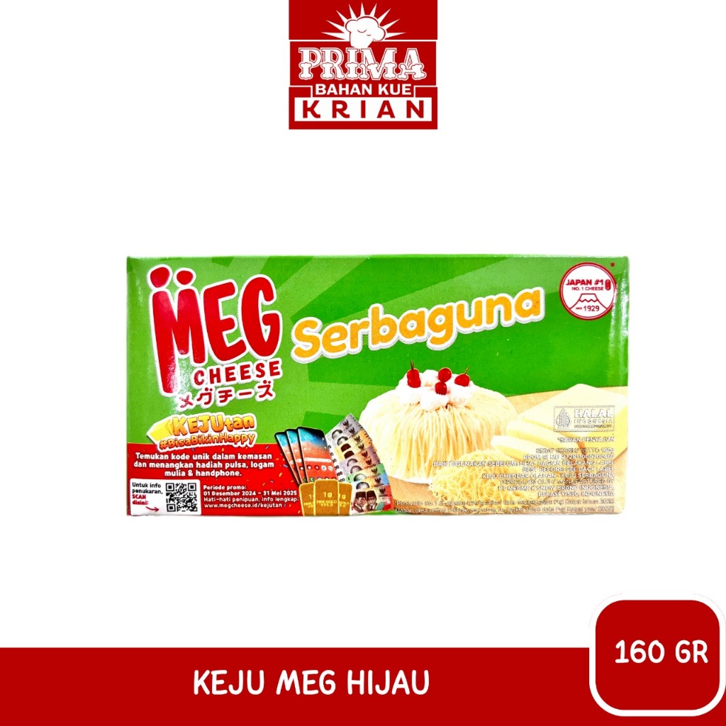 

KEJU MEG HIJAU CHEDDAR KEMASAN