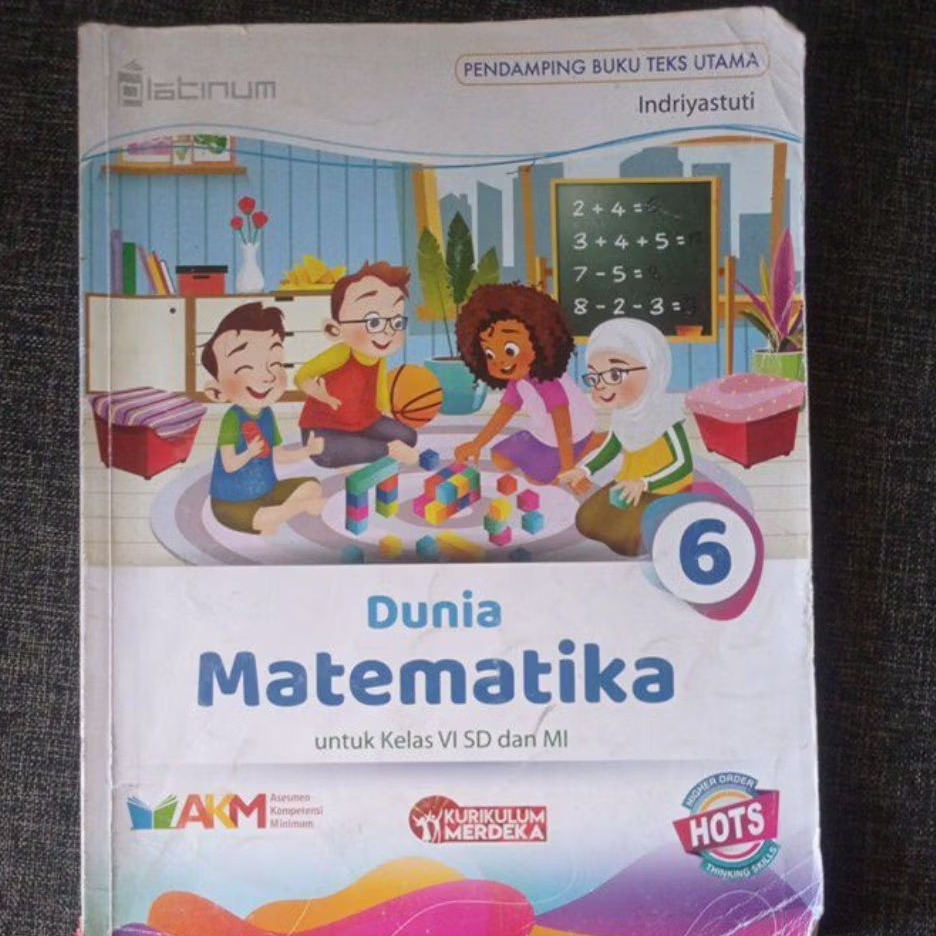 BUKU MATEMATIKA KELAS 6  SD/ MI DUNIA MATEMATIKA