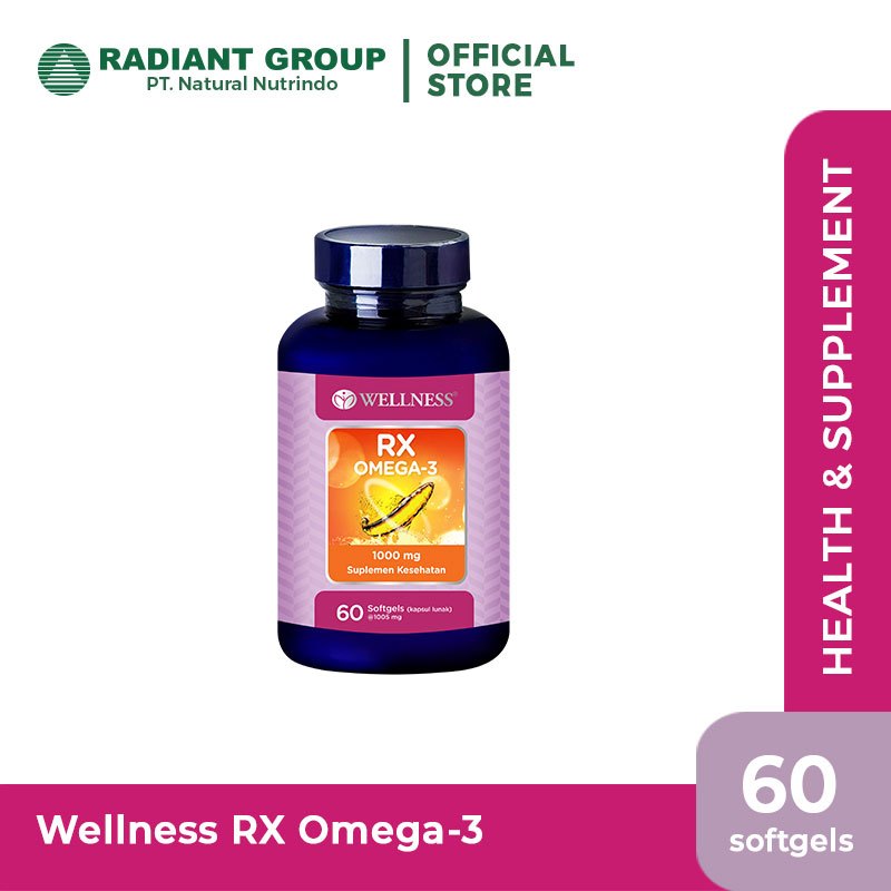 Wellness RX Omega-3 - 60 Softgels