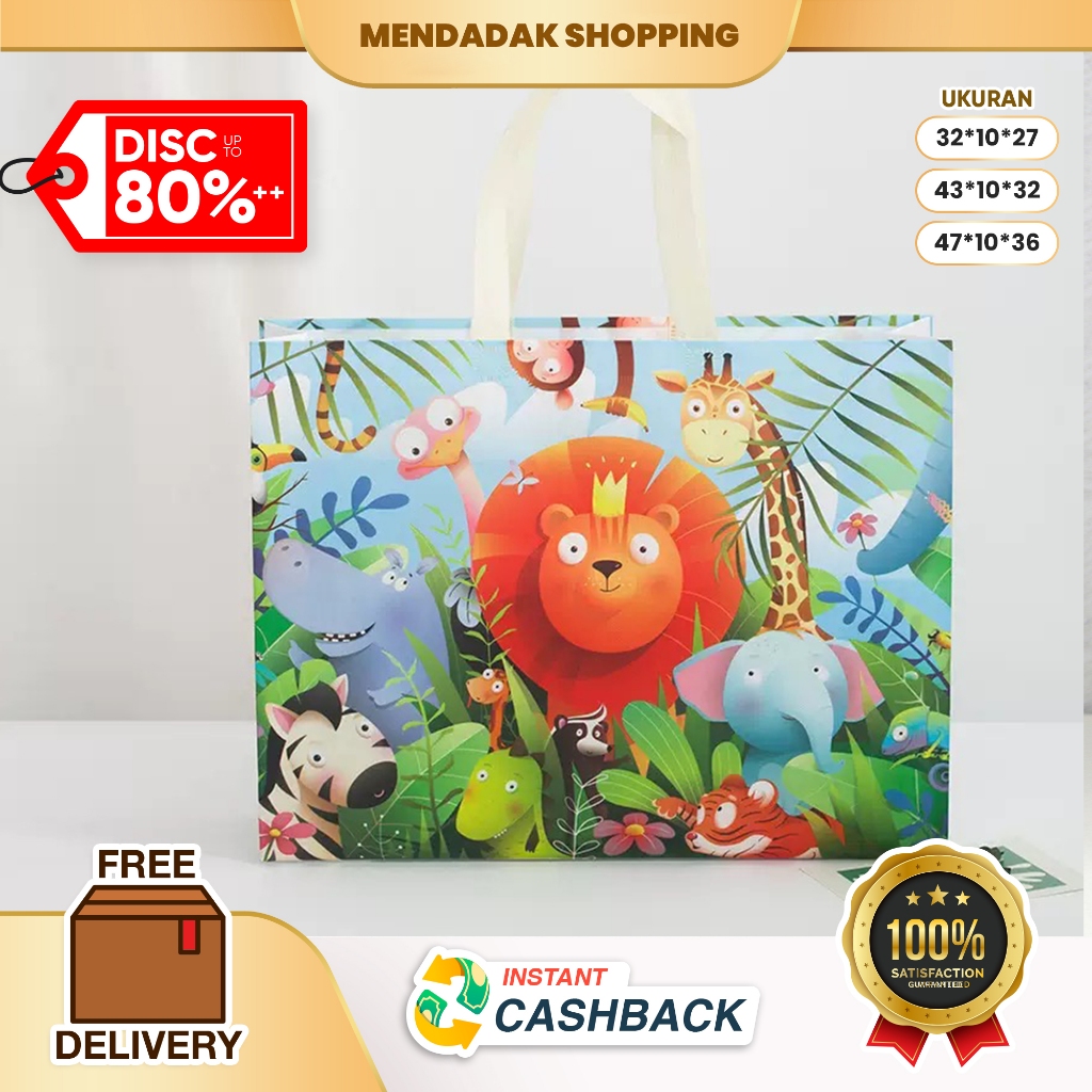 

(ETALASE 1-AN) Souvenir - Tas Spunbond - Totebag Wanita - Tas Belanja - Tas Jinjing - Totebag - Tas Jinjing Wanita - Tas Hampers - Tas Souvenir - Tas Lipat - Goodie Bag - Tas Ulang Tahun - Kantong Belanja - Tas Hampers - Tas Kado - Souvenir Pernikahan