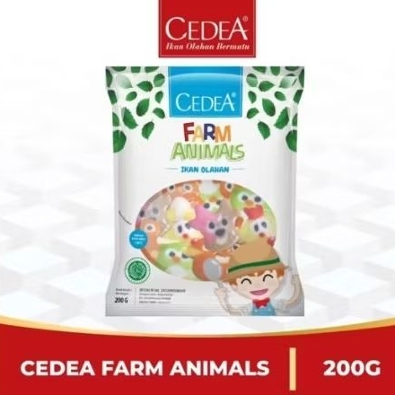 

cedea farm animals 200gr - bakso seafood carakter