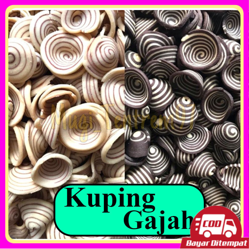 

1kg kuping gajah cream/ hitam