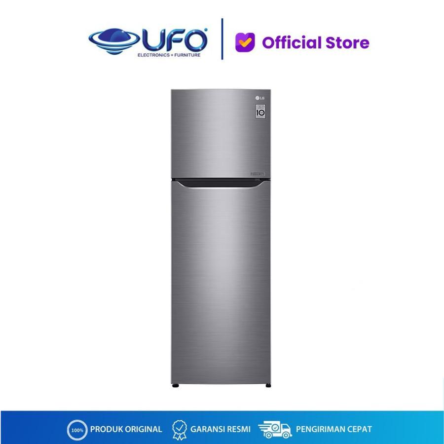 LG KULKAS 2 PINTU GNG272SLCB SMART INVERTER 272 LITER