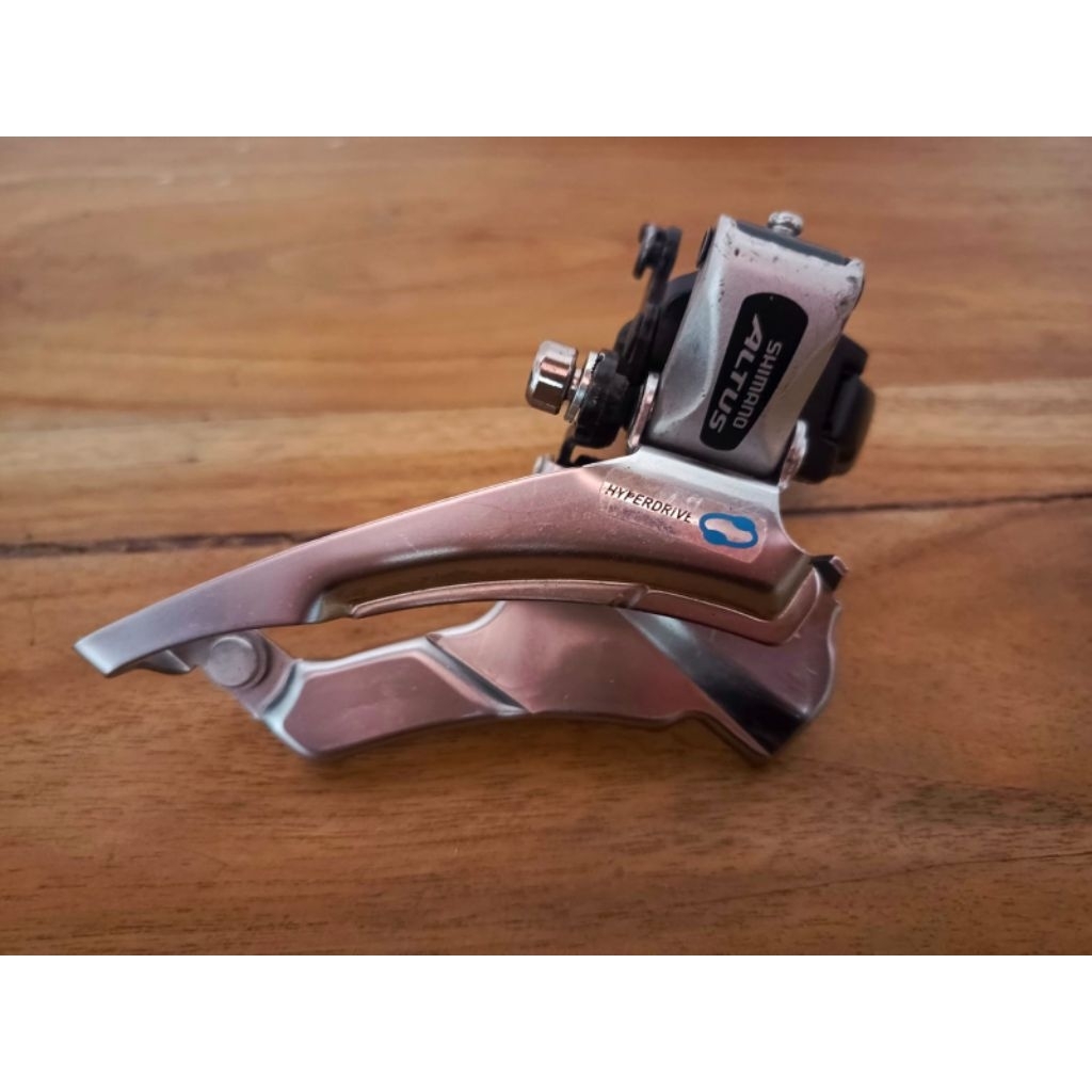 fd shimano altus m313 3x8 speed original asli copotan / lepasan polygon cascade 4